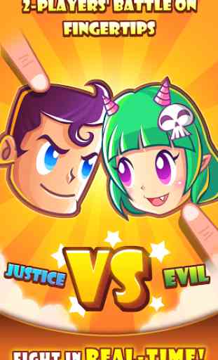 Justice vs Evil(2-Player Duel) 1