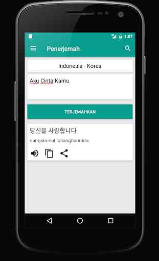 Kamus Bahasa Korea Offline 4