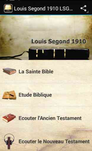 Louis Segond 1910 LSG Bible 1