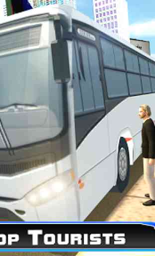 Moderne 3D Ville Tousrist Bus 2