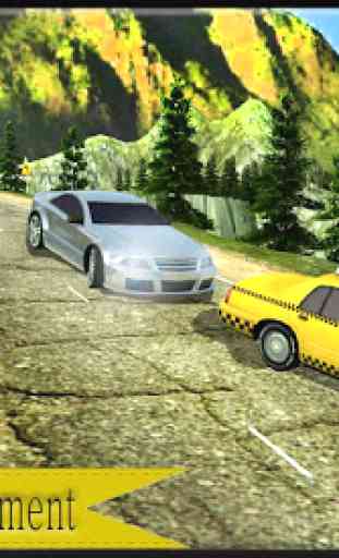 Montagne Taxi Driver: 3D Sim 2