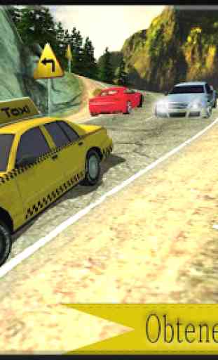 Montagne Taxi Driver: 3D Sim 3