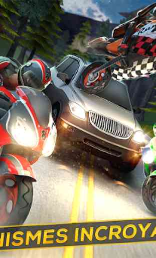 Moto GP Course de Peur Jeux 3D 3