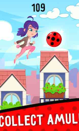 Ninja cat jump ladybug 1
