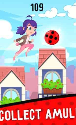 Ninja cat jump ladybug 4
