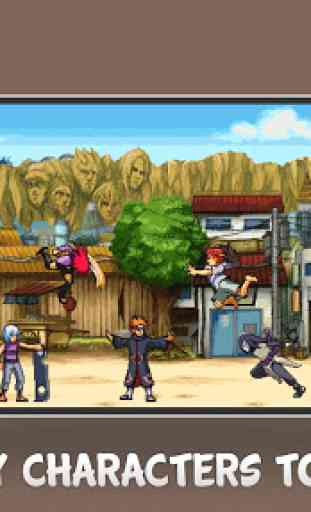 Ninja War: Konoha Defenders 4