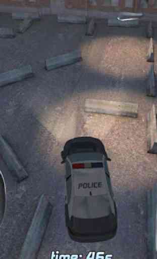 parking de la police 3D HD 1