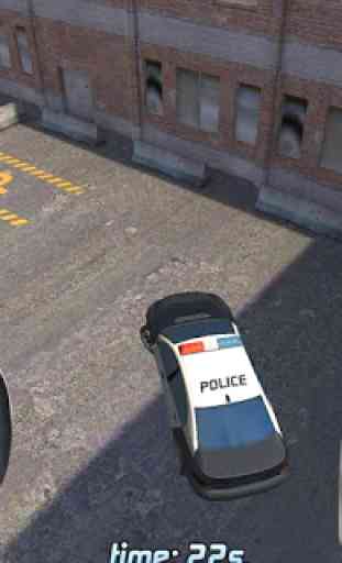 parking de la police 3D HD 2