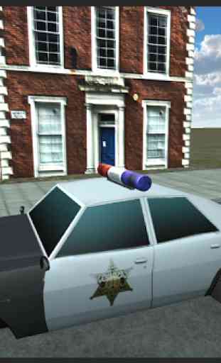Parking Voiture de police 3D 3