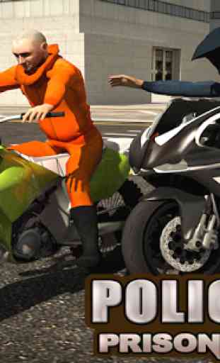 Police Bike Prisoner Chase 3D 2