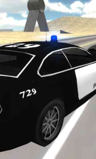 Police Car Drift 3D 2