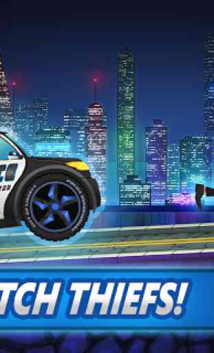 Police car racing for kids 1