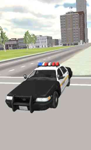 police car simulateur 2016 1
