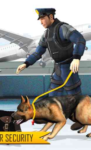 Police Dog aéroport criminalit 1