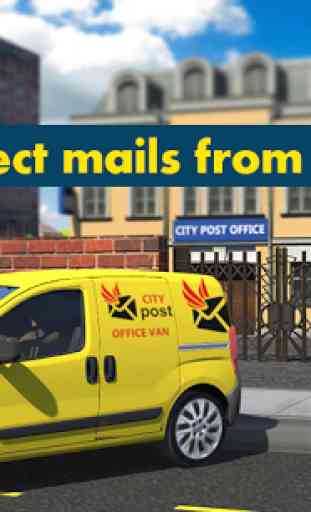 Postman: Mail Delivery Van 3D 2