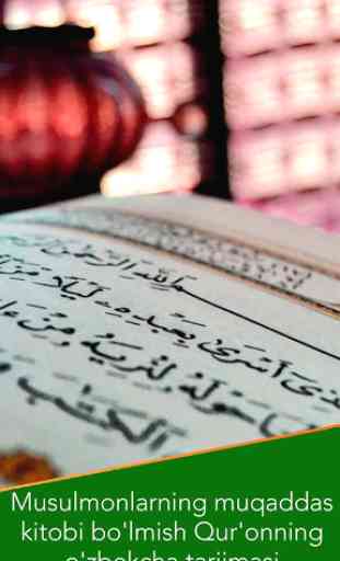 Qur'onning o'zbekcha tarjimasi 1