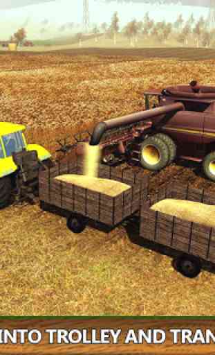 récolte de tracteur agricole 3