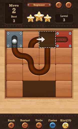 Roll the Ball: slide puzzle 2
