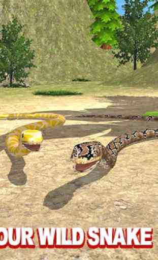 wild anaconda snake attaque 3D 4
