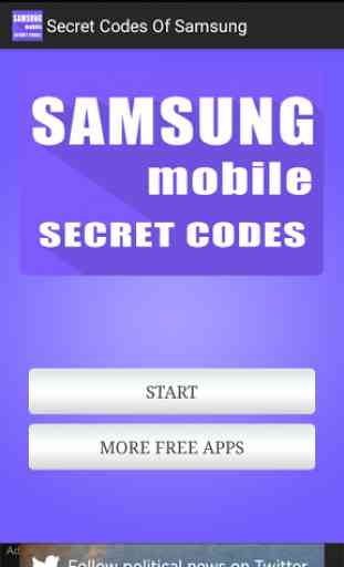 Secret Codes of Samsung 1