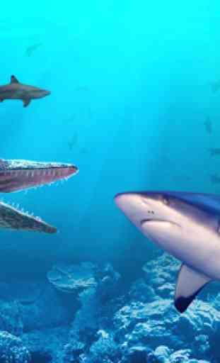 Shark: Mosasaurus vs Megalodon 3
