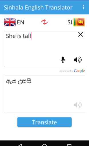 Sinhala English Translator 2