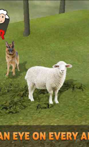 Un berger chien de moutons Sim 3