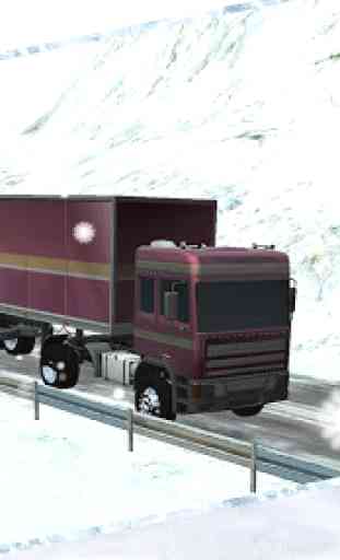 Winter Road Trucker 3D 1