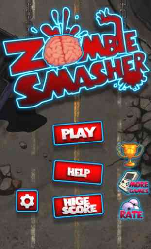 Zombi tueur Zombie Smasher 1
