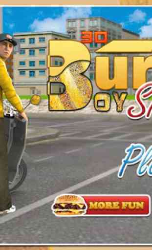 3D Burger Boy Rider Simulator 4