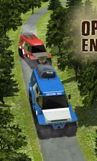 8 roues russes camion 3D Sim 4