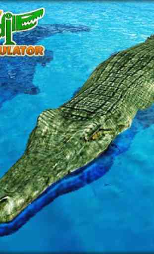 Angry 3D Crocodile Attaque Sim 3