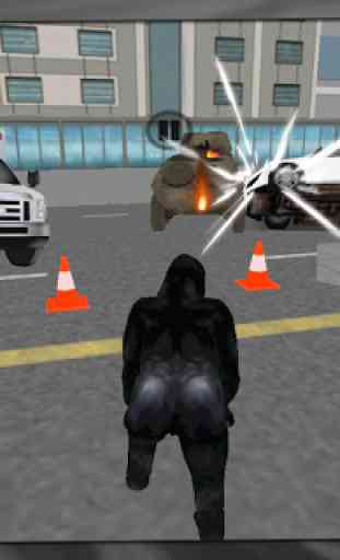 Angry 3D Gorilla Rampage Ville 1