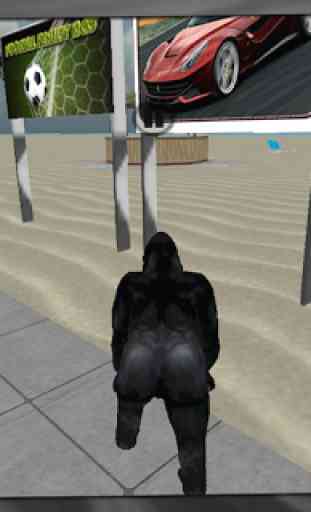 Angry 3D Gorilla Rampage Ville 4