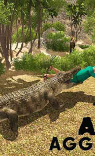 Angry Crocodile Attaque 2,016 1
