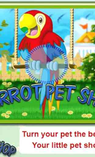 Animalerie perroquet 1