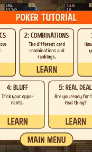 Apprendre le poker 3