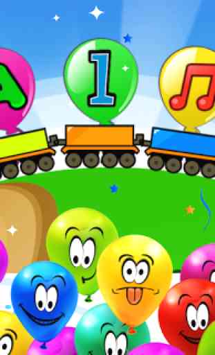 Balloon Pop Kids Games 1