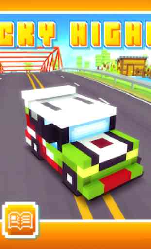 Blocky Highway: Traffic Racing 1