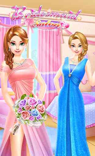 Bridesmaid Salon: girls games 4