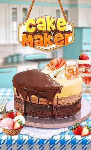 Cake: Kids Food Making Game 1