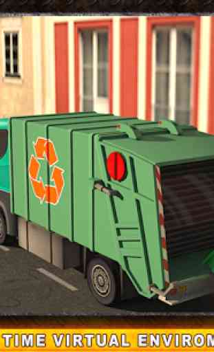 Camion poubelle réel Simulator 3