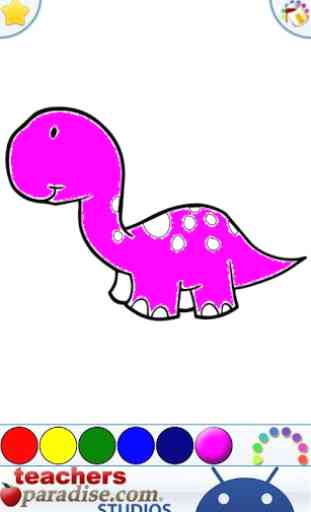 Coloring Book dinosaures 3