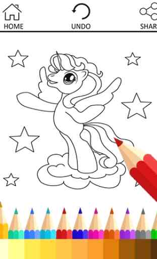 Coloring Book for Pony Fans 1