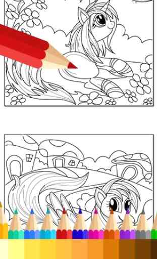 Coloring Book for Pony Fans 3
