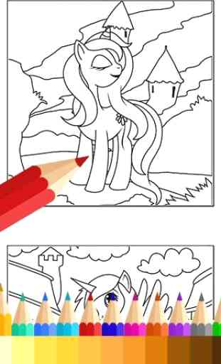 Coloring Book for Pony Fans 4