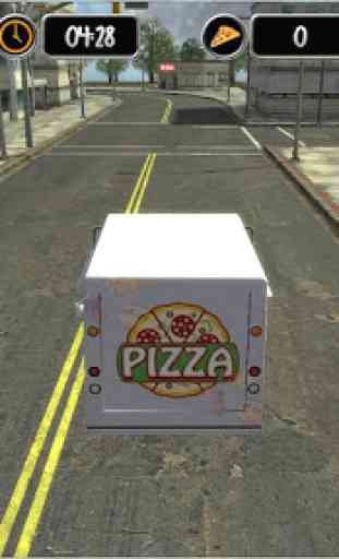Conduisez Pizza Delivery Car 3