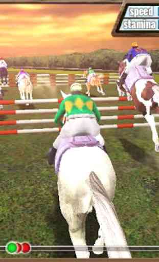 Course de chevaux 3D 1