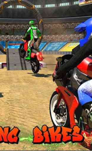 Crazy Bike Stunts 3D 2