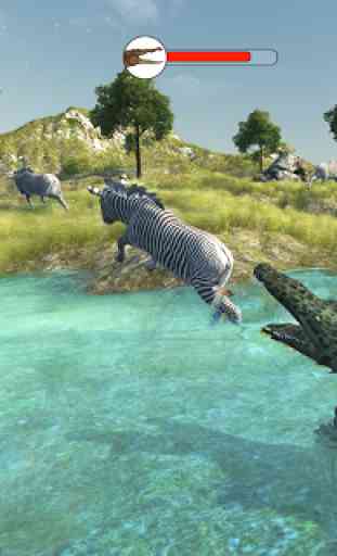 Crocodile sauvage Attaque Sim 3